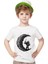 Astronot Moon Ay Erkek Çocuk T-Shirt 1