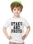 One Punch Man otaku and proud Erkek Çocuk T-Shirt 1