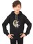 Cat Moon Night Çocuk Sweatshirt 1