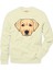 Doghead köpek Emoji Erkek Sweatshirt 1