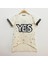 Kız Çocuk Yes Baskılı T-Shirt Ekru 12 Yaş K-239 1