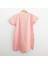 Kız Çocuk Star Baskı T-Shirt Pudra 10 Yaş K-270 2