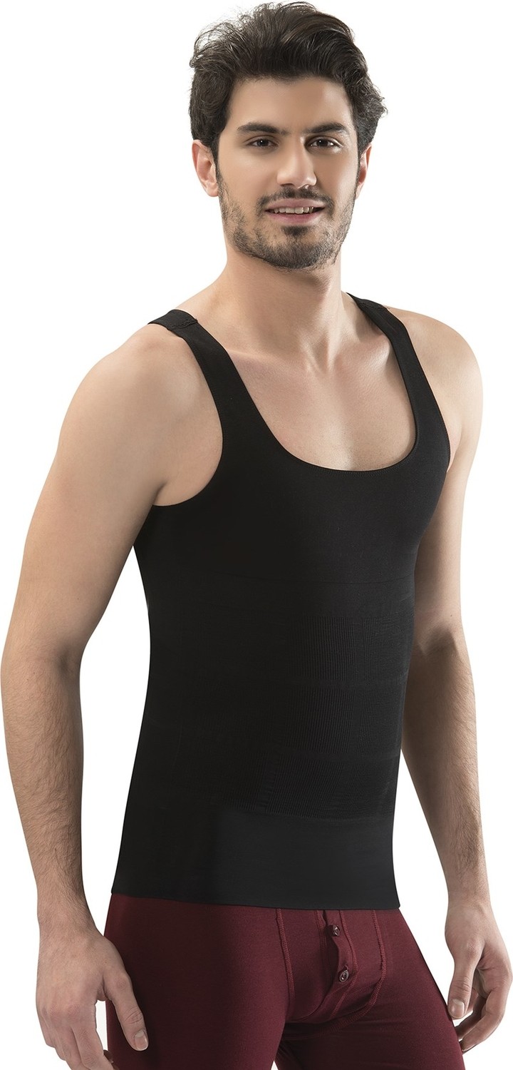 Obje Erkek Seamless Korse Atlet görsel 2