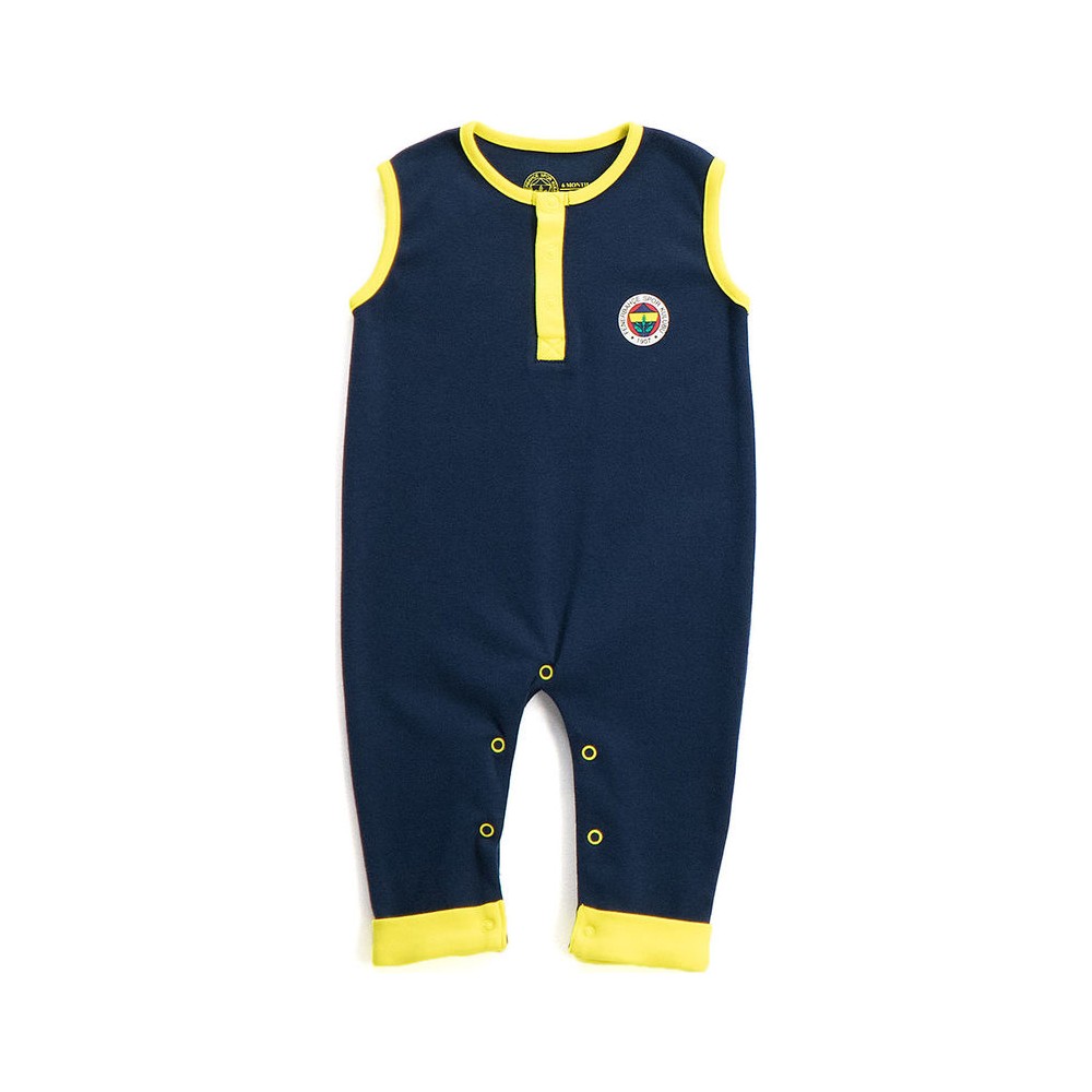 Fenerbahçe Lisanslı Unisex Bebek Tulum Sarı Fiyatı