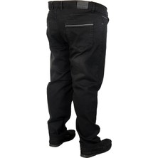 ModeXL Büyük Beden Erkek Pantolon Kot Classics 19701 Siyah