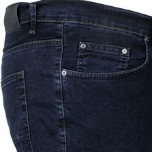 ModeXL Büyük Beden Erkek Pantolon Kot Classics 19702 Koyu Mavi
