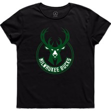 Art T-shirt Milwaukee Bucks Erkek T-Shirt