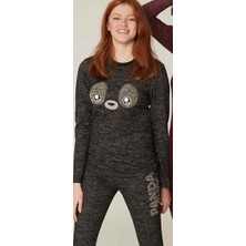 Feyza 3515 Kadın Uzun Kollu Pijama Takımı