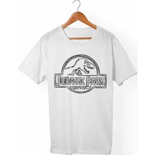 Muggkuppa Jurassic Park Çocuk Beyaz T-Shirt