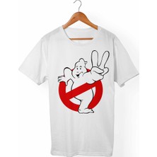 Muggkuppa Ghostbusters Çocuk Beyaz T-Shirt