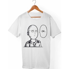 Muggkuppa One-Punch Man Çocuk Beyaz T-Shirt