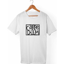 Muggkuppa Carpediem Çocuk Beyaz T-Shirt