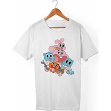 Muggkuppa Gumball Çocuk Beyaz T-Shirt