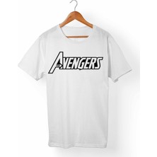 Muggkuppa The Avengers Çocuk Beyaz T-Shirt