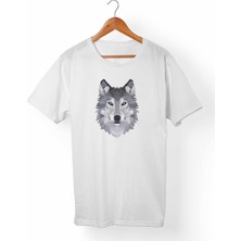 Muggkuppa Ay Yıldız Türk-Bozkurt Çocuk Beyaz T-Shirt