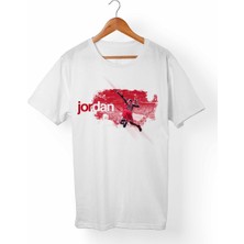 Muggkuppa Nba - Jordan Çocuk Beyaz T-Shirt
