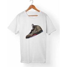 Muggkuppa Nba - Jordan Çocuk Beyaz T-Shirt