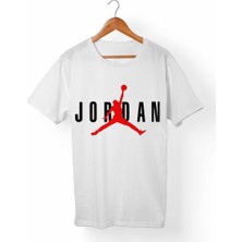 Muggkuppa Nba - Jordan Çocuk Beyaz T-Shirt