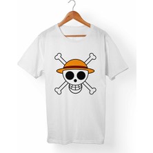 Muggkuppa One Piece Çocuk Beyaz T-Shirt