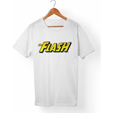 Muggkuppa The Flash Çocuk Beyaz T-Shirt