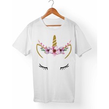Muggkuppa Unicorn Çocuk Beyaz T-Shirt