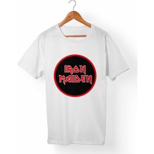 Muggkuppa Iron Maiden Çocuk Beyaz T-Shirt