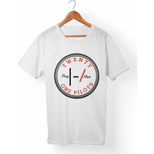 Muggkuppa Twenty One Pilots Çocuk Beyaz T-Shirt