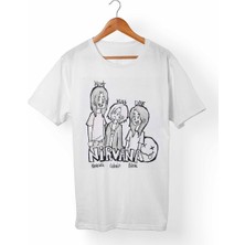 Muggkuppa Nirvana Çocuk Beyaz T-Shirt