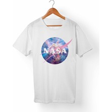 Muggkuppa Nasa Çocuk Beyaz T-Shirt