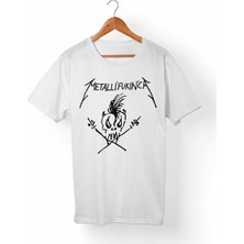 Muggkuppa Metallica Çocuk Beyaz T-Shirt