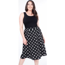 Myline Puantiyeli Çan Etek 34501