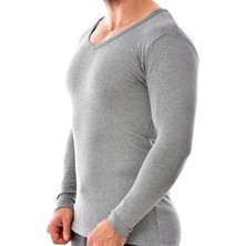 Mopen Erkek Termal İçlik Gri 4035