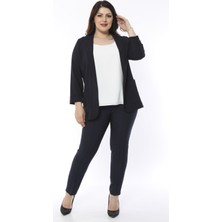 Hanezza Kadın Cep Detaylı Blazer Ceket P5095