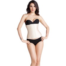 Korse City Waist Training Latex Kadın Korse Ten