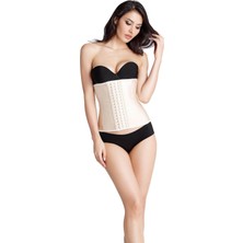 Korse City Waist Training Latex Kadın Korse Ten