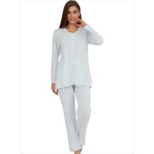 Ayyıldız 3938 Mavi Pijama Takımı