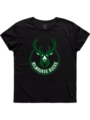 Art T-shirt Milwaukee Bucks Erkek T-Shirt