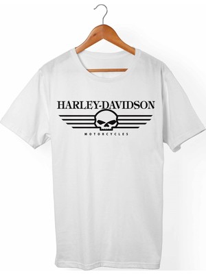 Muggkuppa Har-Ley Davidson Çocuk Beyaz T-Shirt