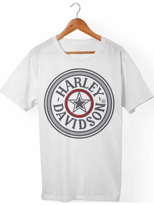 Muggkuppa Har-Ley Davidson Çocuk Beyaz T-Shirt