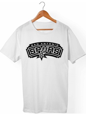 Muggkuppa San Antonio Spurs Çocuk Beyaz T-Shirt