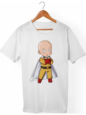 Muggkuppa One-Punch Man Çocuk Beyaz T-Shirt