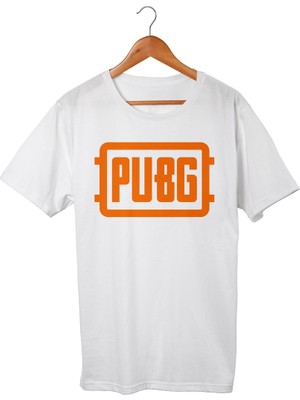 Muggkuppa Pubg Çocuk Beyaz T-Shirt