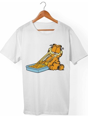 Muggkuppa Garfield Çocuk Beyaz T-Shirt