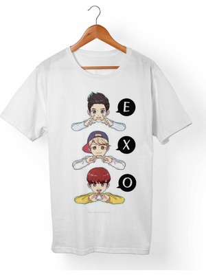 Muggkuppa Exo Çocuk Beyaz T-Shirt