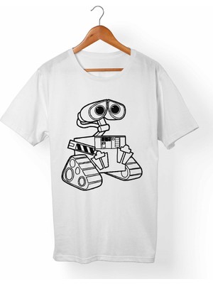 Muggkuppa Wall·e Çocuk Beyaz T-Shirt