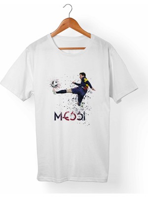 Muggkuppa Messi Çocuk Beyaz T-Shirt