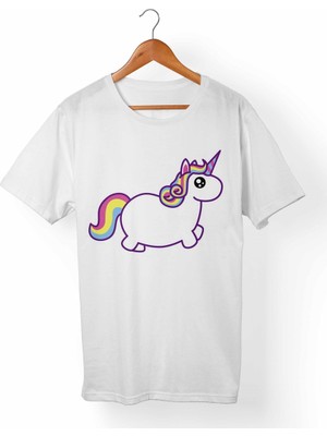 Muggkuppa Unicorn Çocuk Beyaz T-Shirt