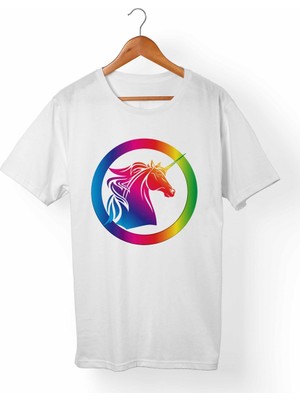 Muggkuppa Unicorn Çocuk Beyaz T-Shirt