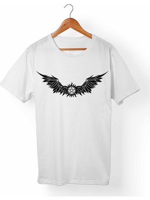 Muggkuppa Supernatural Çocuk Beyaz T-Shirt