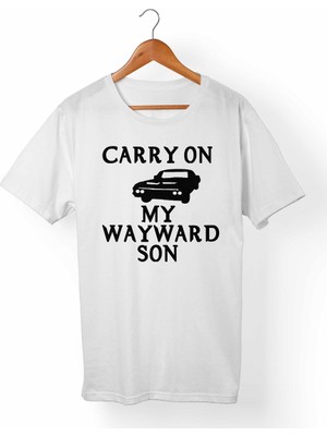 Muggkuppa Supernatural Çocuk Beyaz T-Shirt